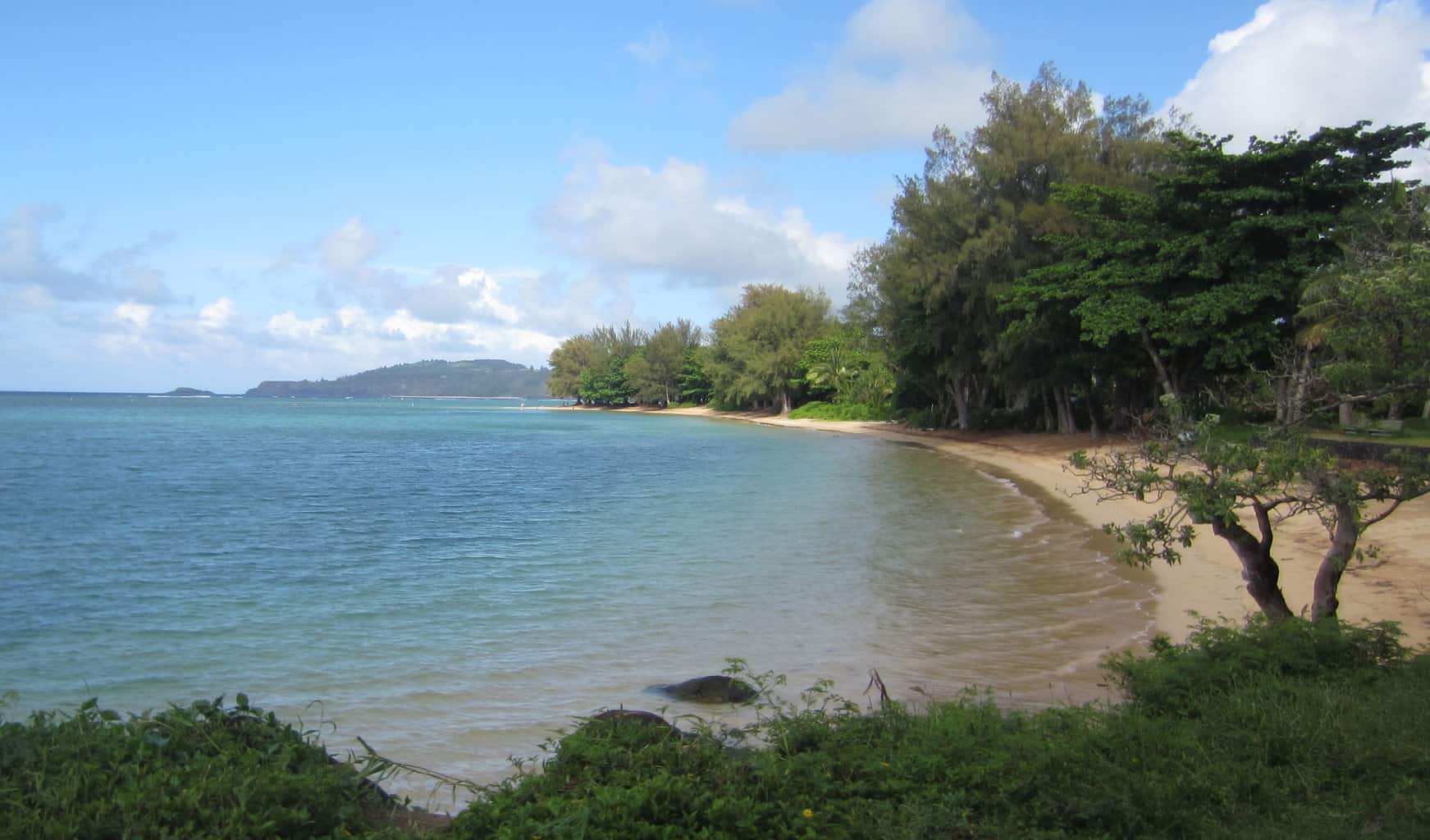 Anini Beach view from left
