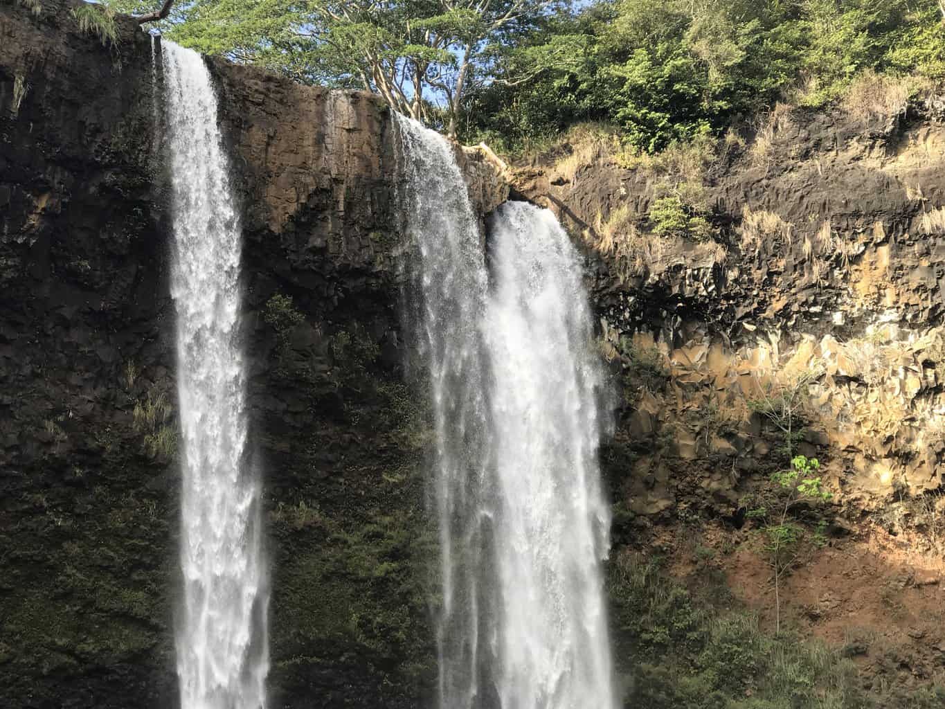 Wailua Falls closeup
