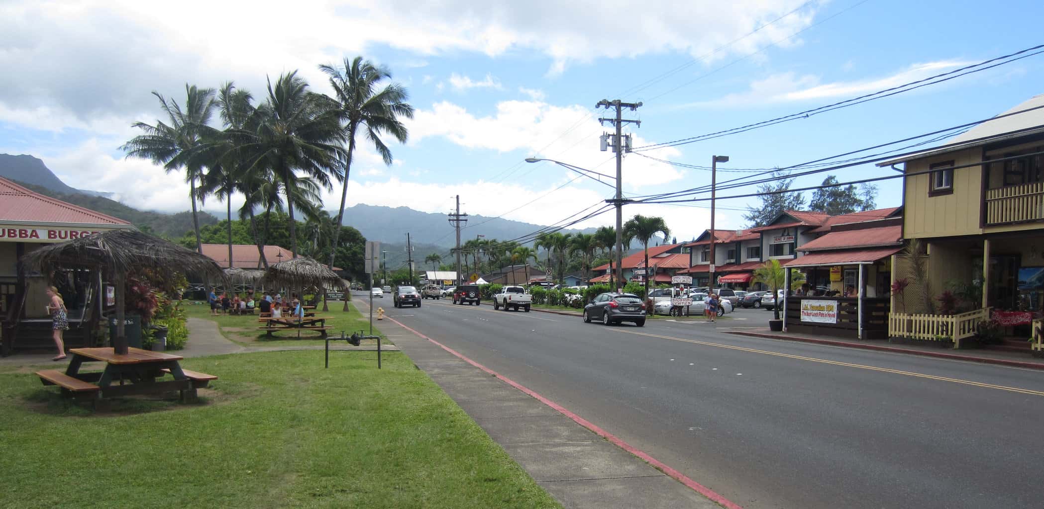 Hanalei Town Kauai