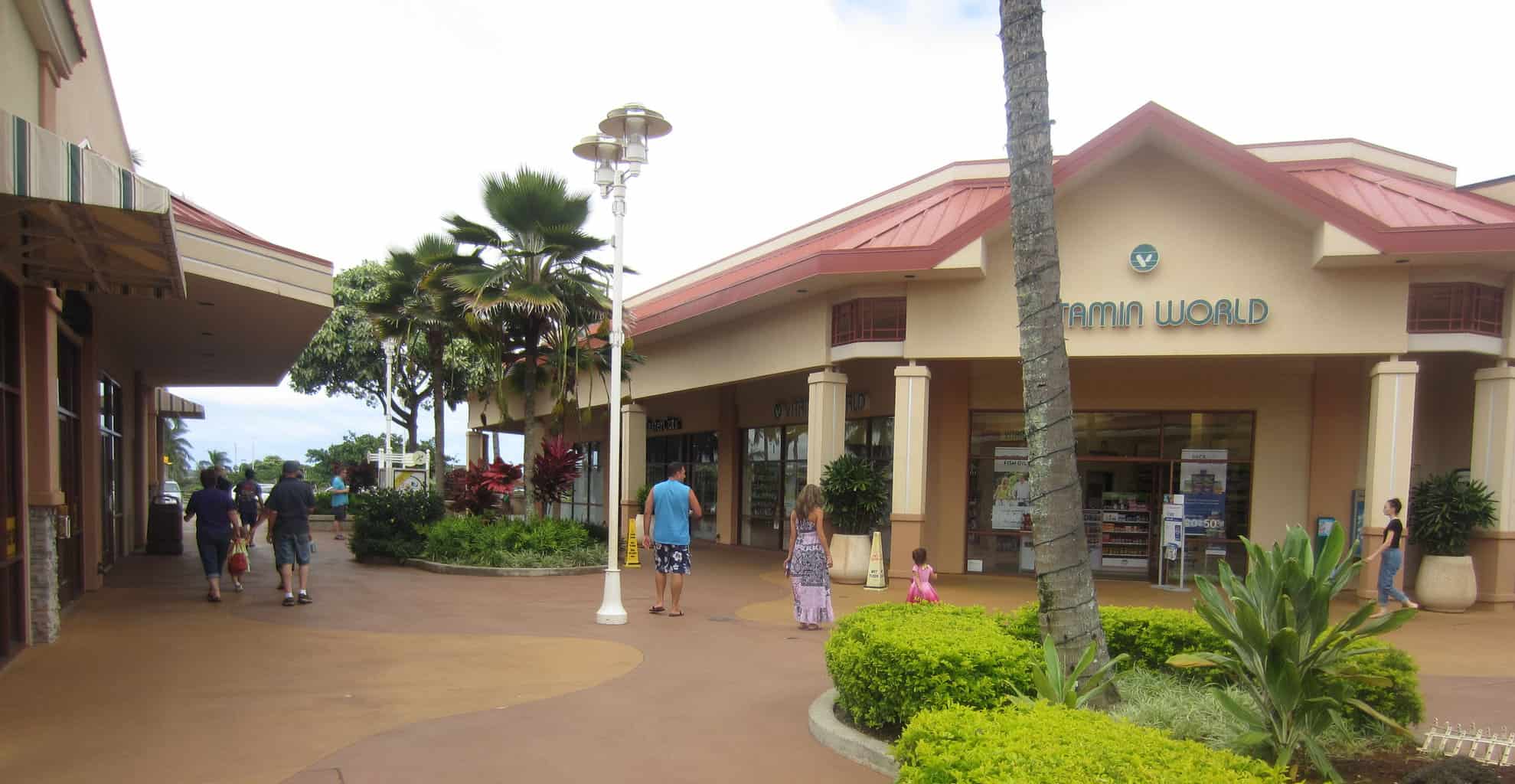 Kukui Grove Center Shopping Mall Kauai