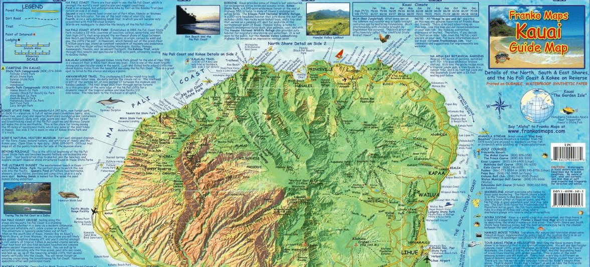Order Kauai Map