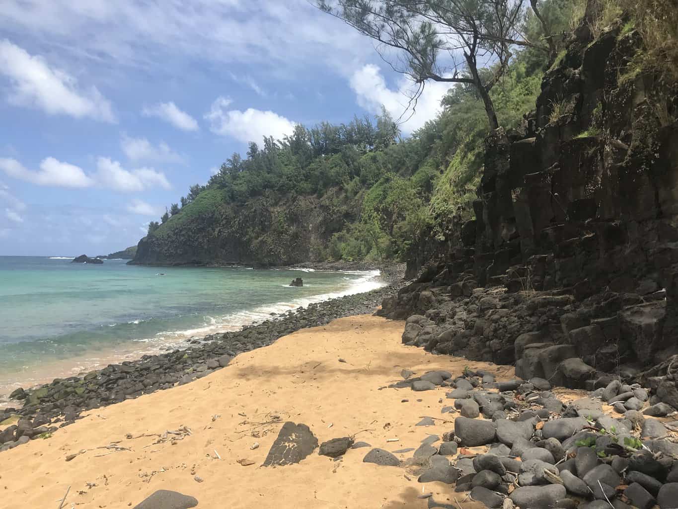 Secret Beach rocks