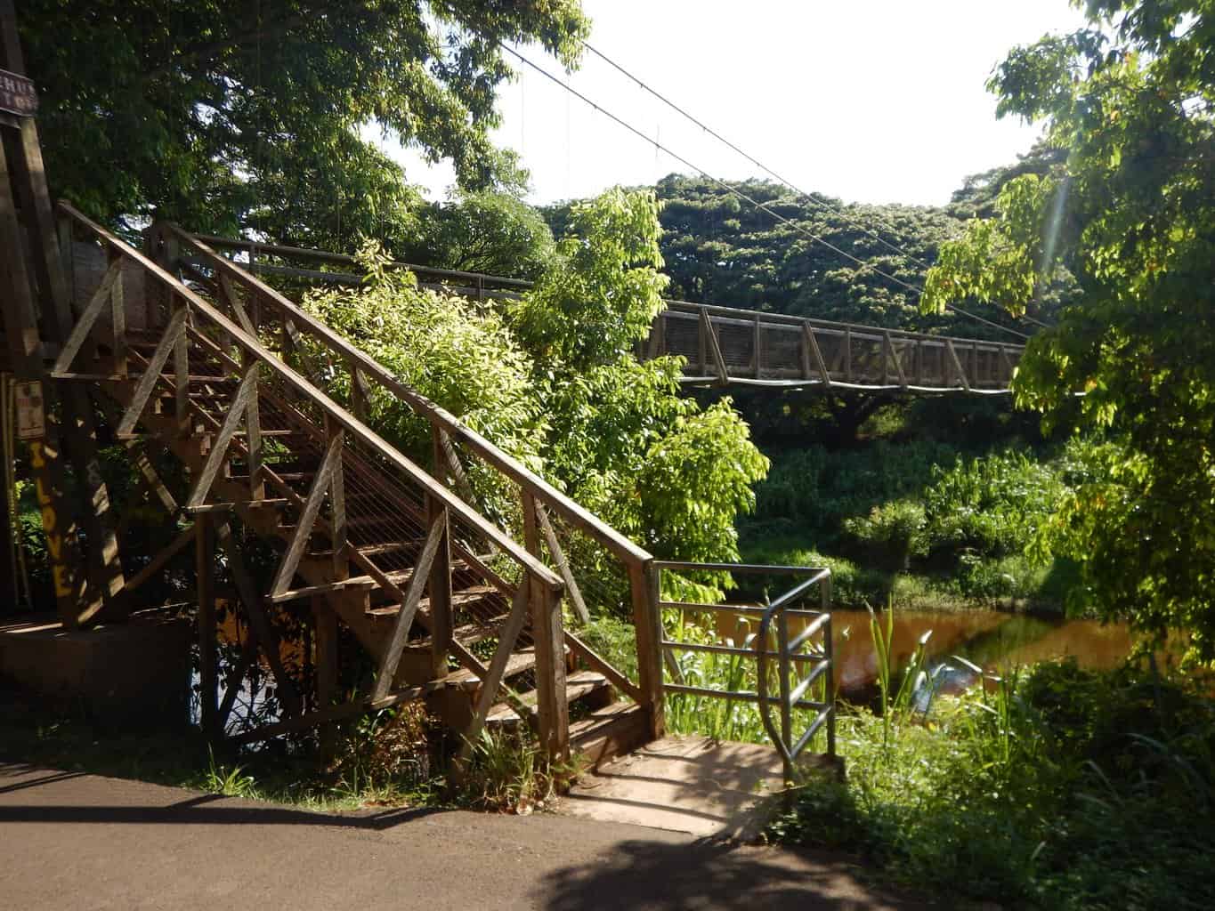 Waimea Swinging Bridge