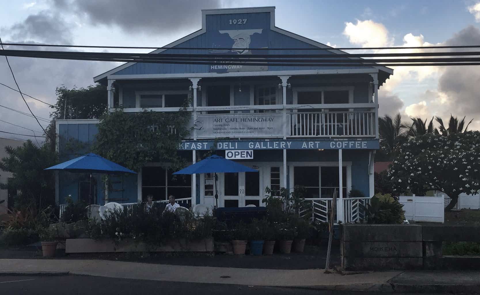 Art Cafe Hemingway Kauai