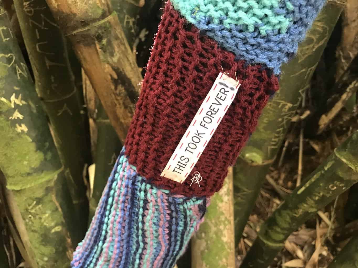 Knitted bamboo