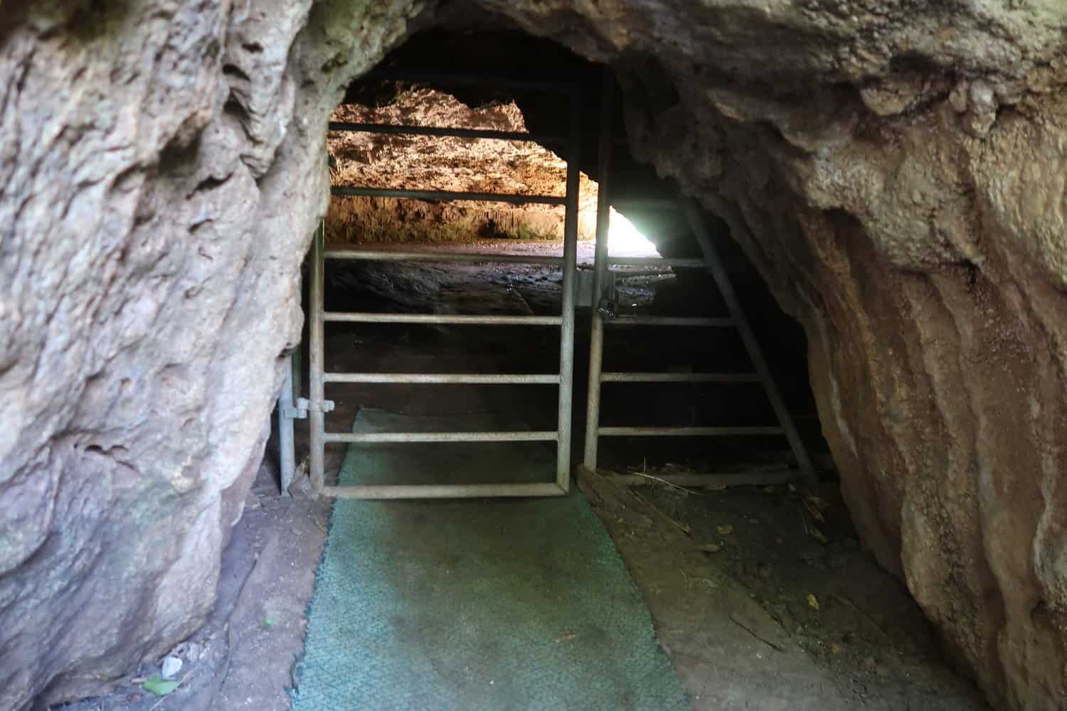 Makauwahi Cave padded lock