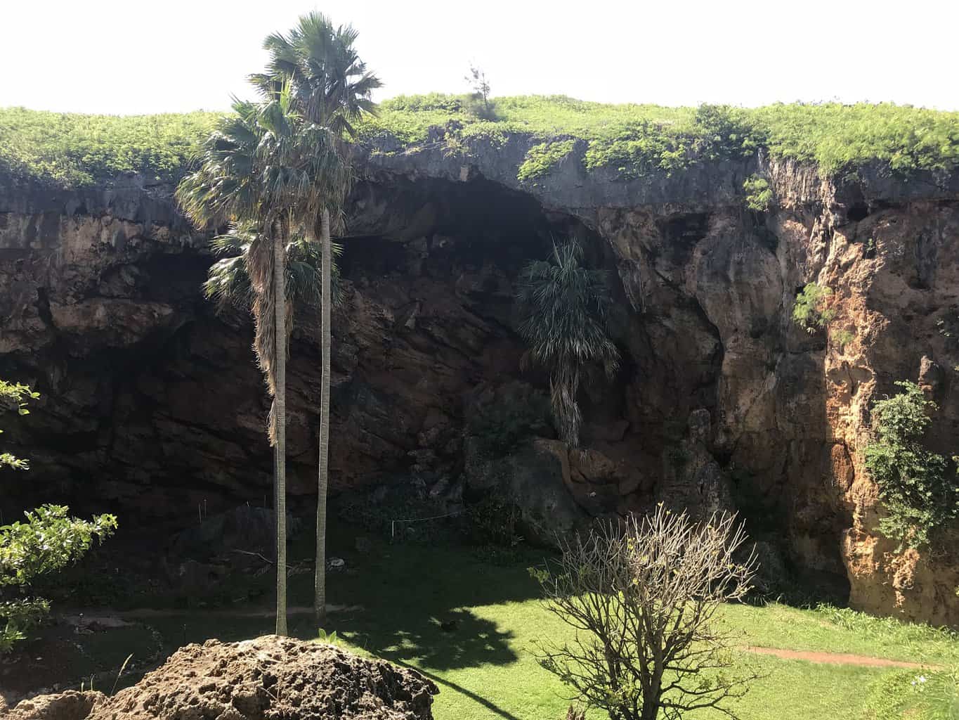 Makauwahi Cave View