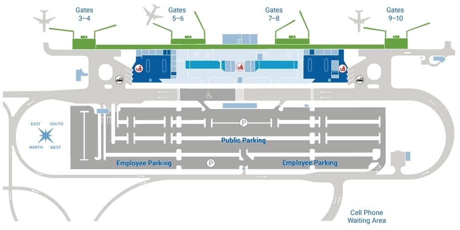 Lihue Airport Map