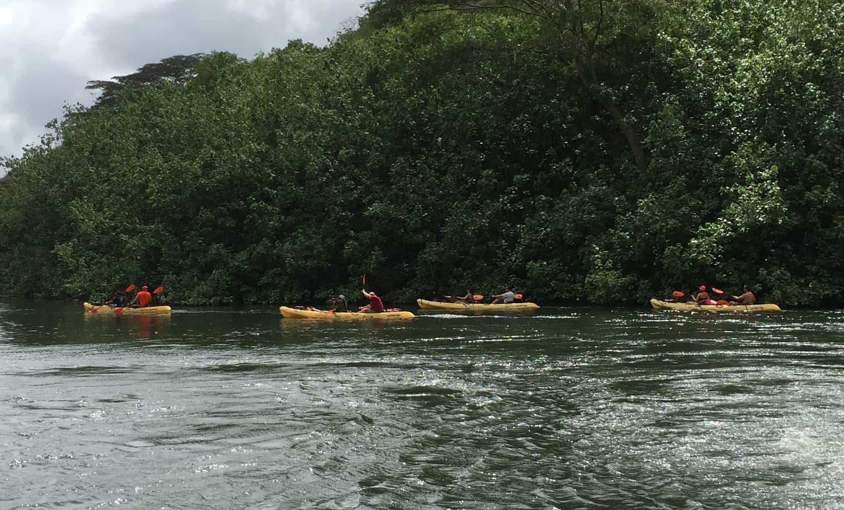 13 Kayakers Rescued on Wailua River