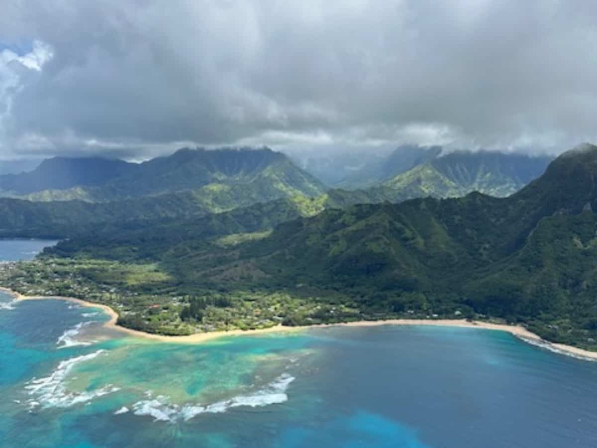 View from Ali'i Helicopter